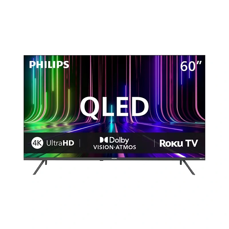 Philips 60-inch QLED 4K Roku Smart TV
