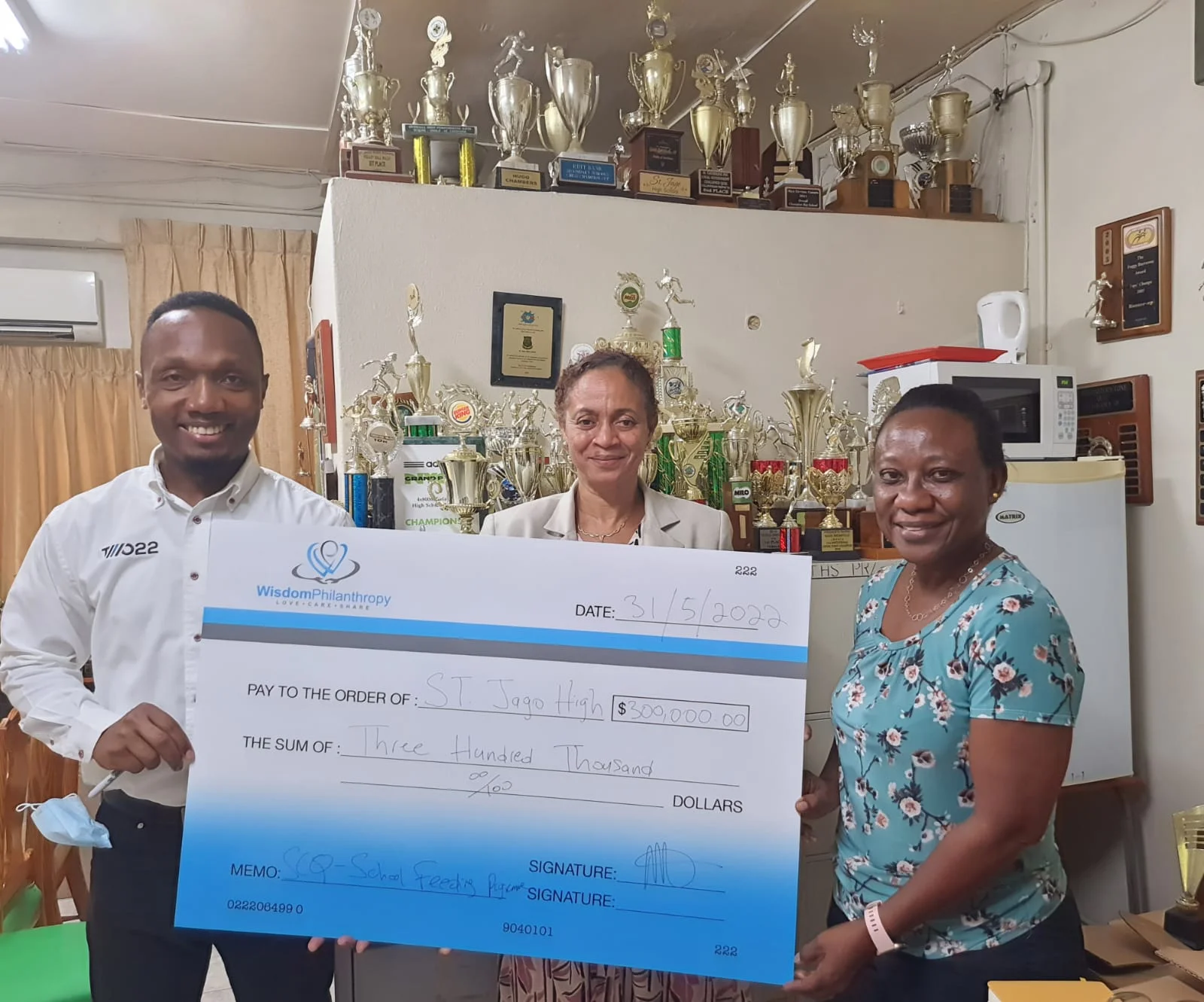 St. Jago High School contribution presentation