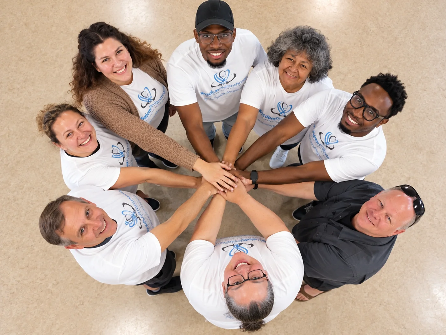 WisdomPhilanthropy California team at a past community activity